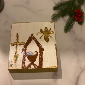 Handmade painting : Nativity